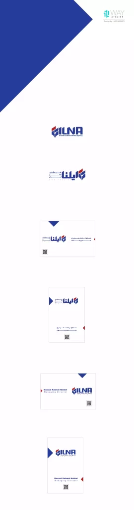 ILNA Visual +identity +Hadi Asgari
